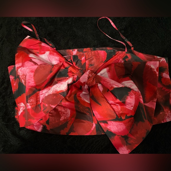 Eloquii Dramatic Bow Top - Picture 1 of 3